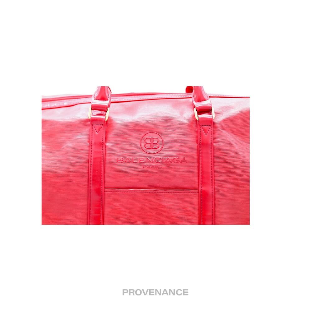 🔴 Balenciaga X Dunlop Clamshell Travel Bag - Wings Red - Picture 6 of 9